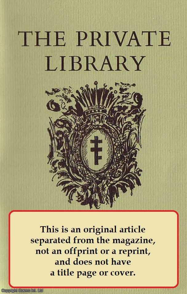Item #613902 An Exlibris Library in Japan. An original article from The Private Library Journal,...