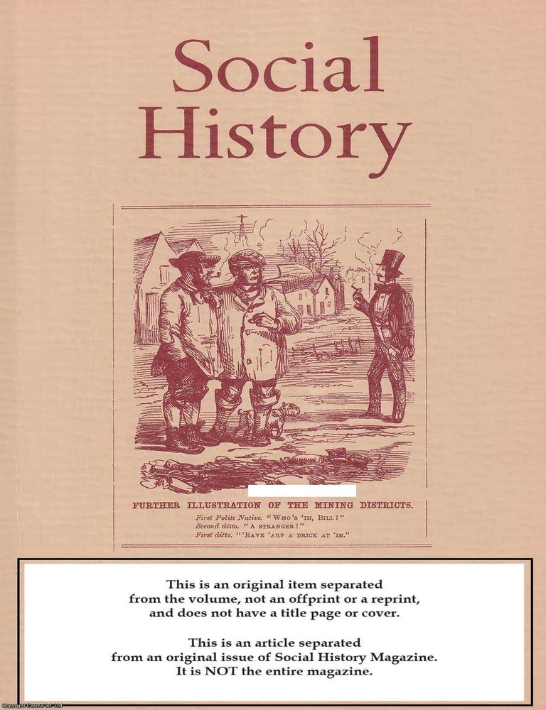 Item #616636 Reconsidering The Modernity Paradigm: Reform Movements, The Social and The State in...