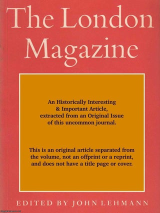 Item #618417 The Millais of Modern Tat. An original article from the London Magazine 1997. A. D....