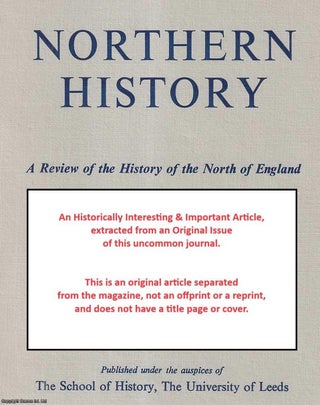 Item #620487 Farming in Northern England During The Twelfth and Thirteenth Centuries. An original...