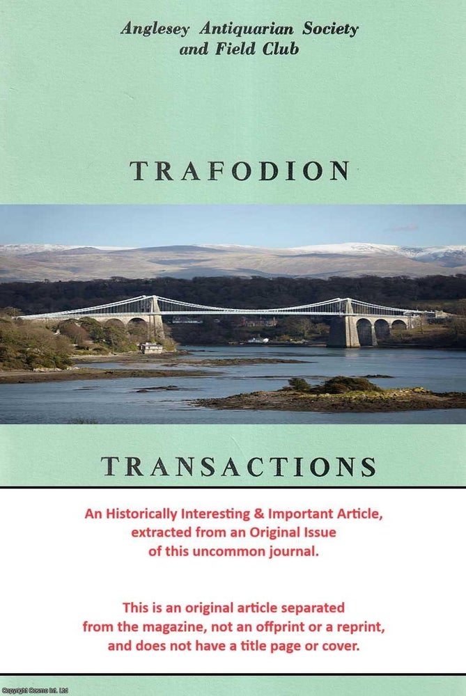 Item #620756 Cheadles Against Bulkeleys. An original article from The Anglesey Antiquarian...