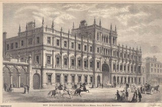 Item #620954 1871 : New Burlington House, Piccadilly. Messrs. Banks and Barry, Architects. An...
