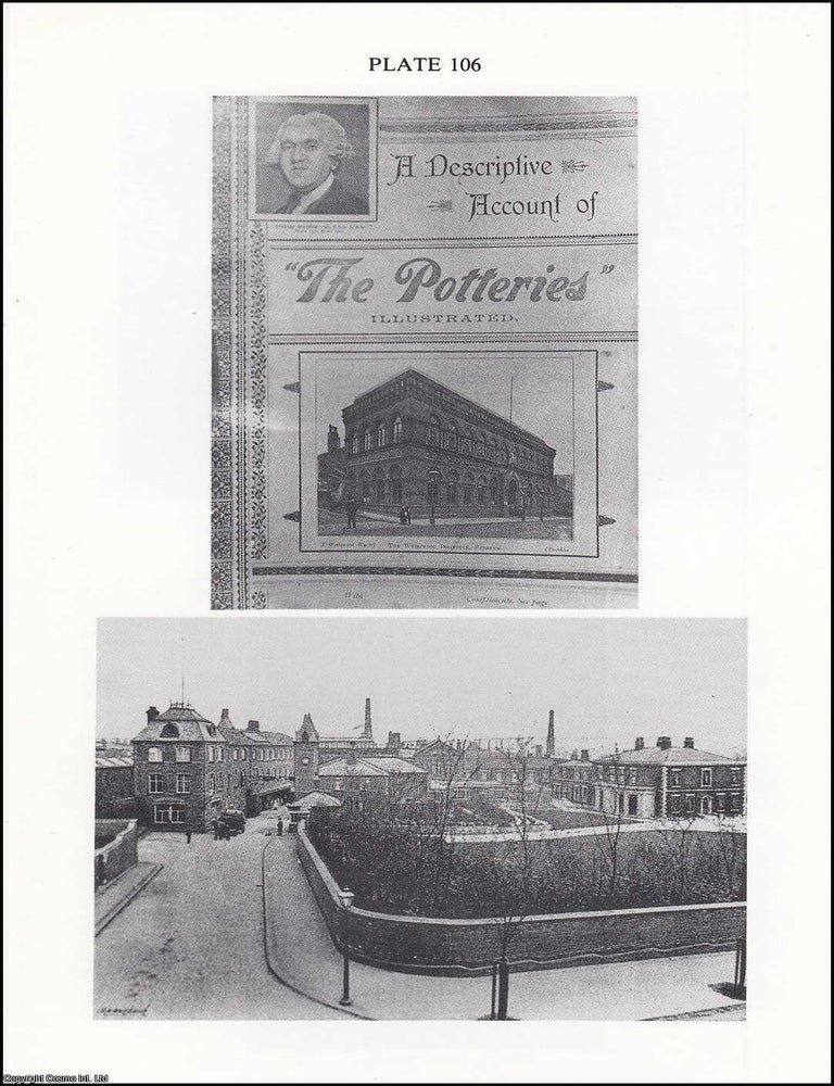 Item #621469 A Nineteenth Century Newspaper's Description of The Potteries Trade. 10 pages,...