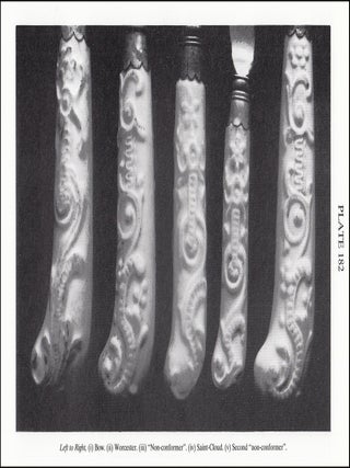 A Review of Bow and Worcester Knife and Fork Hafts. 16 pages, 10 plates. An article printed in 1989, written by Tony Stevenson.