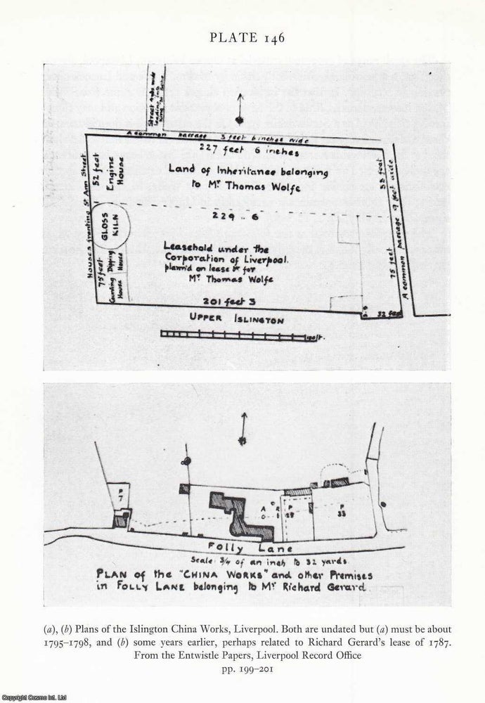 Item #622437 Thomas Wolfe, Miles Mason and John Lucock at The Islington China Manufactory, Upper...