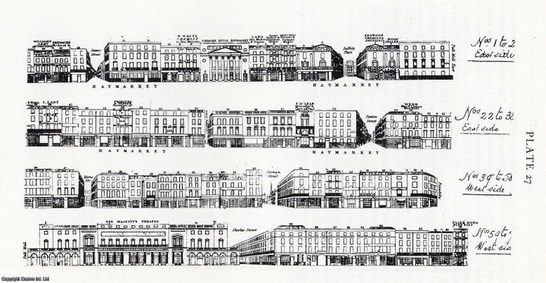 Item #622460 Apothecaries in The Haymarket and their Unguent Pots. An original article from the...