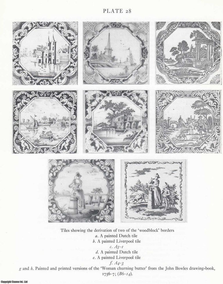 Item #622499 Liverpool Printed Tiles. An original article from the English Ceramic Circle, 1973....