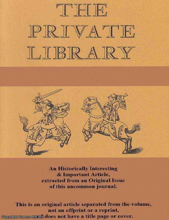 Item #622596 An Illustrator and The Genius of Place: Rigby Graham at Seventy. An original article...