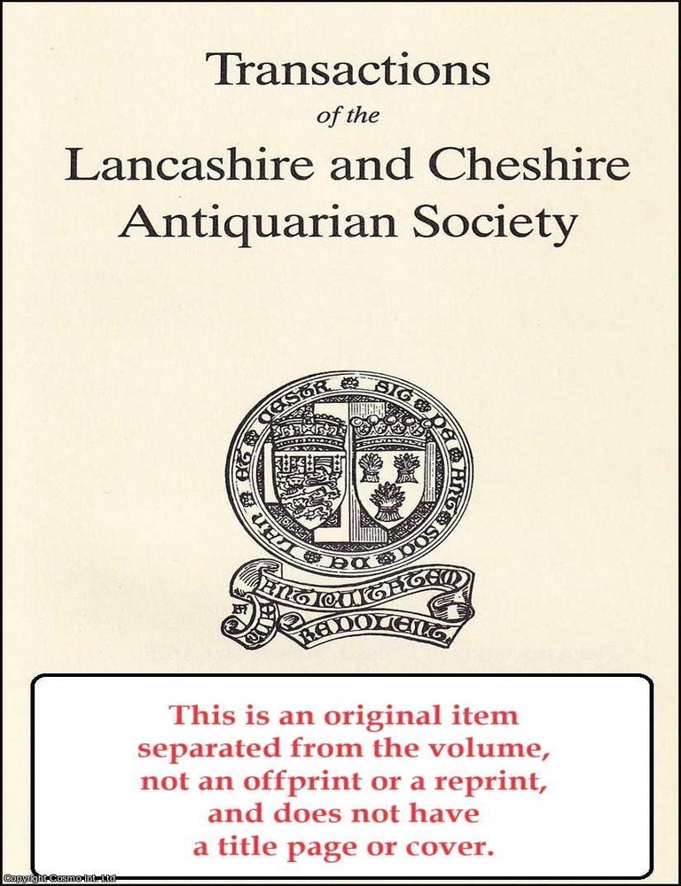 Item #625855 Rushbearing and Morris Dancing in North Cheshire. An original article from the...