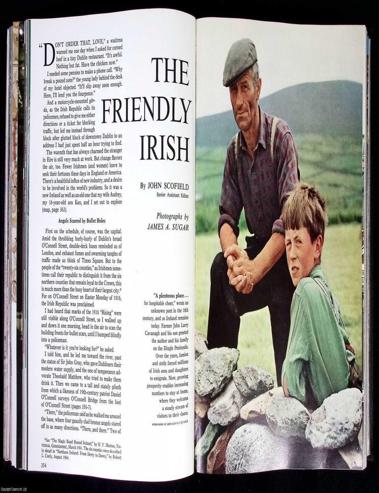 Item #626699 The Friendly Irish. An original article from the National Geographic Magazine, 1969....