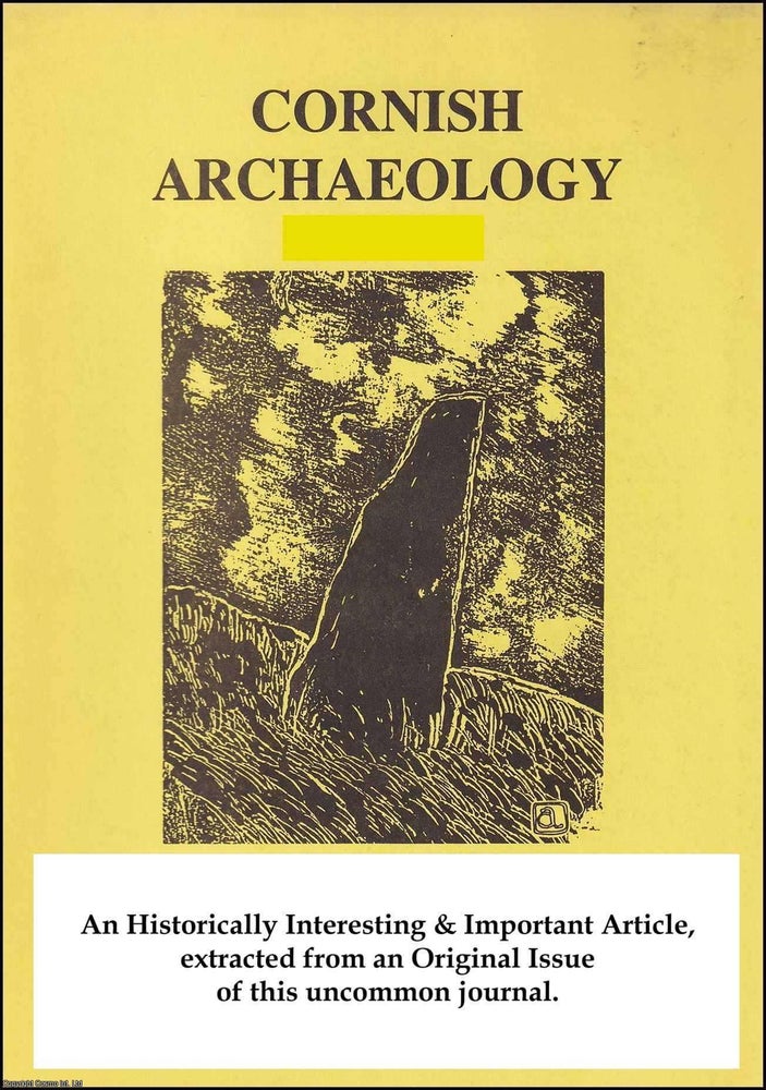 Item #626788 Decoding Cornish Churchyards. An original article from the Cornish Archaeology,...