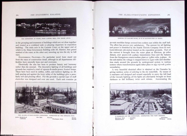 Item #633963 The Alaska-Yukon-Pacific Exposition - The Fair that was Ready. An original article...