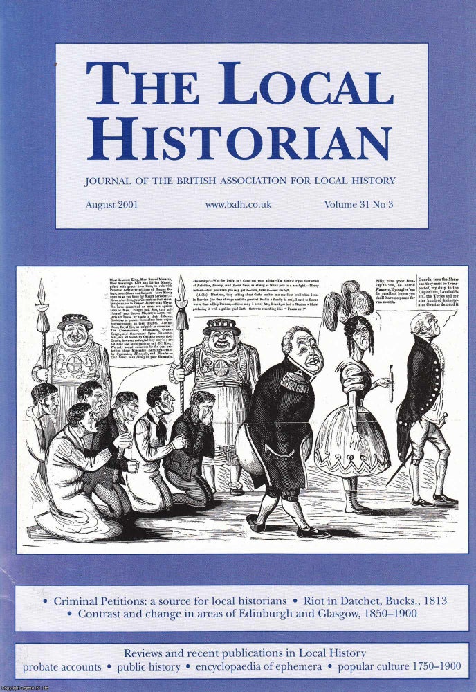 Item #637357 Paper Making and Local History. An original article from The Local Historian, 1968....