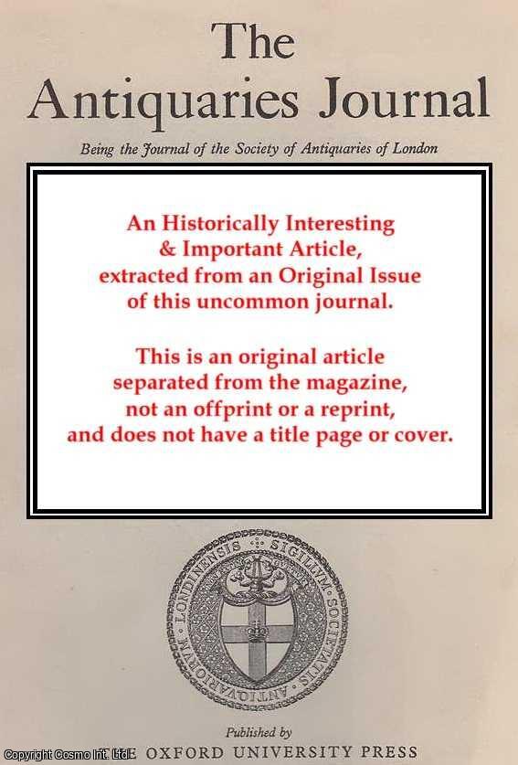 Item #638089 12th Century Interior Decoration: A Discovery at Oakham Castle, Rutland. 29 pages...