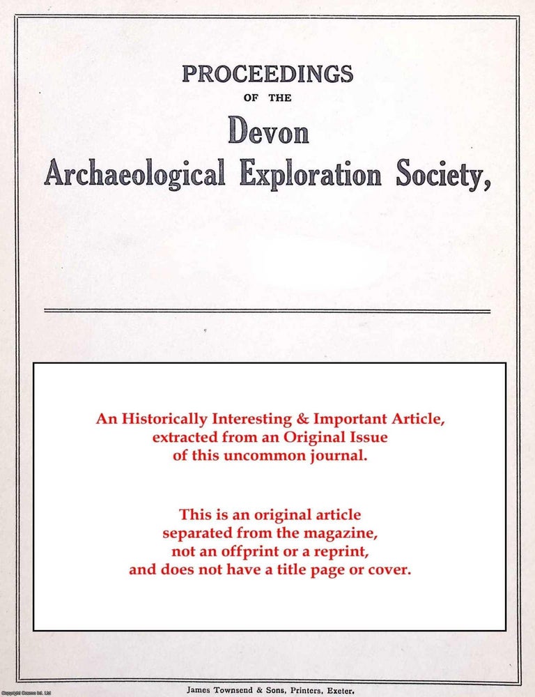 Item #638467 The Missing Link - The Exeter Inn, Barnstaple: North Devon Pottery in The 16th...