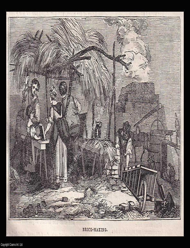 Item #639445 Brick Making, Place-Bricks, Fire-Bricks, Stock-Bricks, Pan-Tiles. An 1836 original...