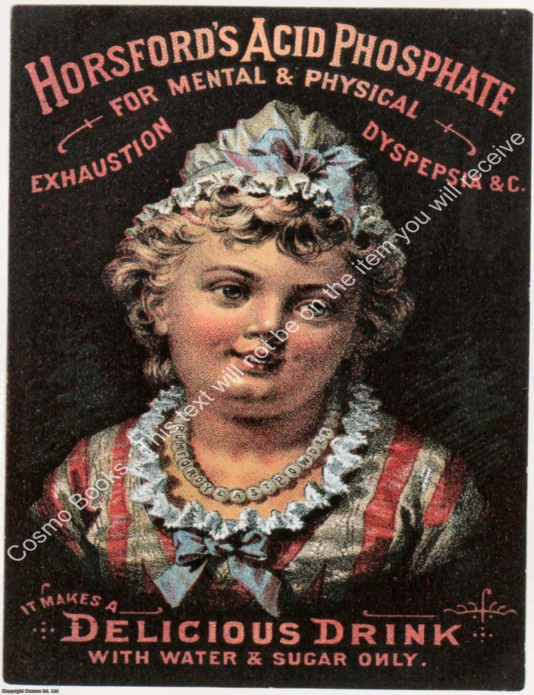 Item #807300 Acid Phosphate : Delicious Drink. PRINT : A MODERN COLOUR REPRINT of an original...