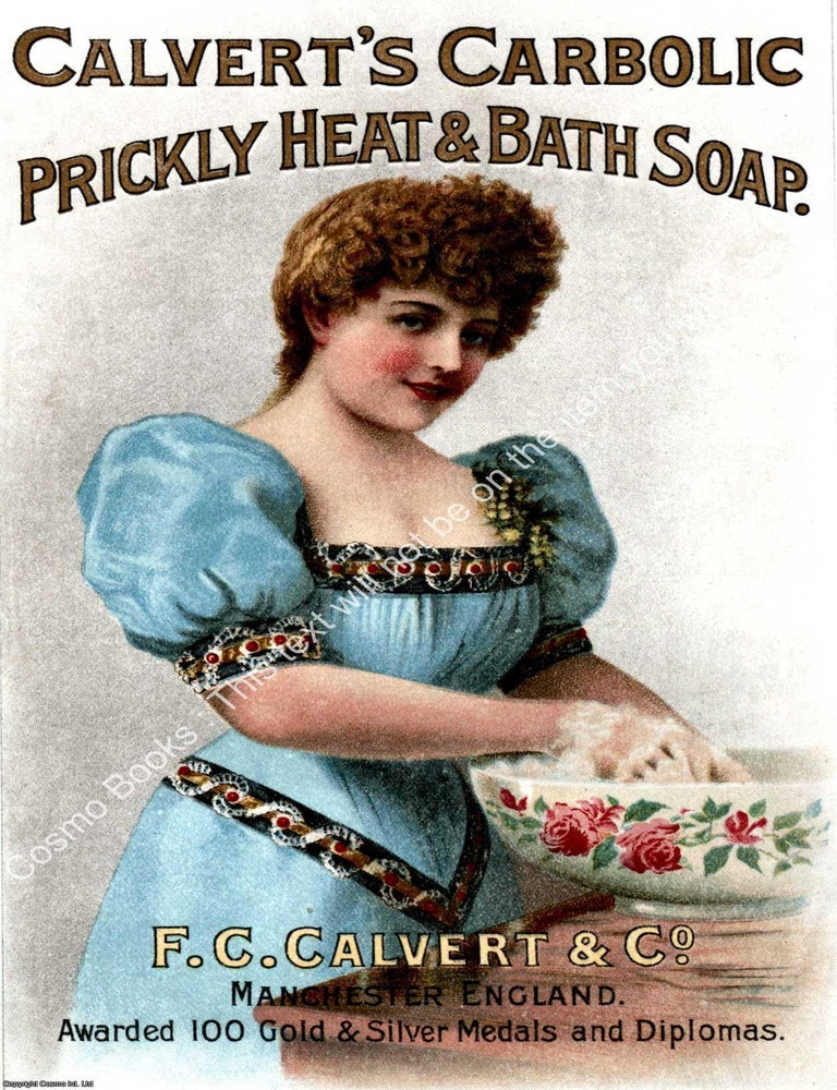 Item #807318 Calvert's Carbolic Prickly Heat & Bath Soap. PRINT : A MODERN COLOUR...